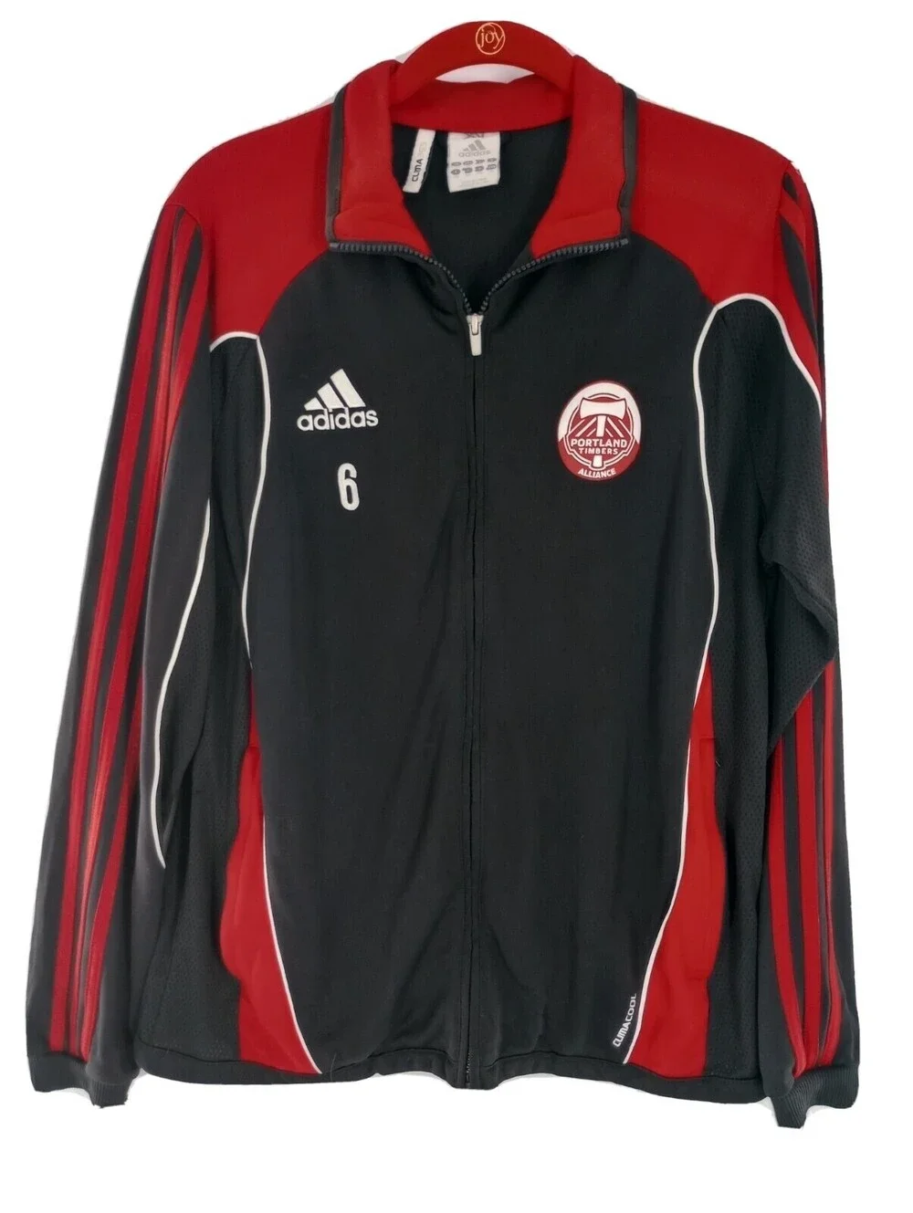Adidas Windbreaker Portland Timbers Alliance Jacket Youth Extra Large Boys 065